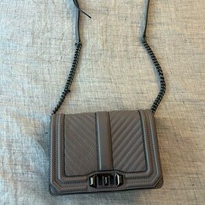 Rebecca Minkoff Leather Chain Crossbody Bag